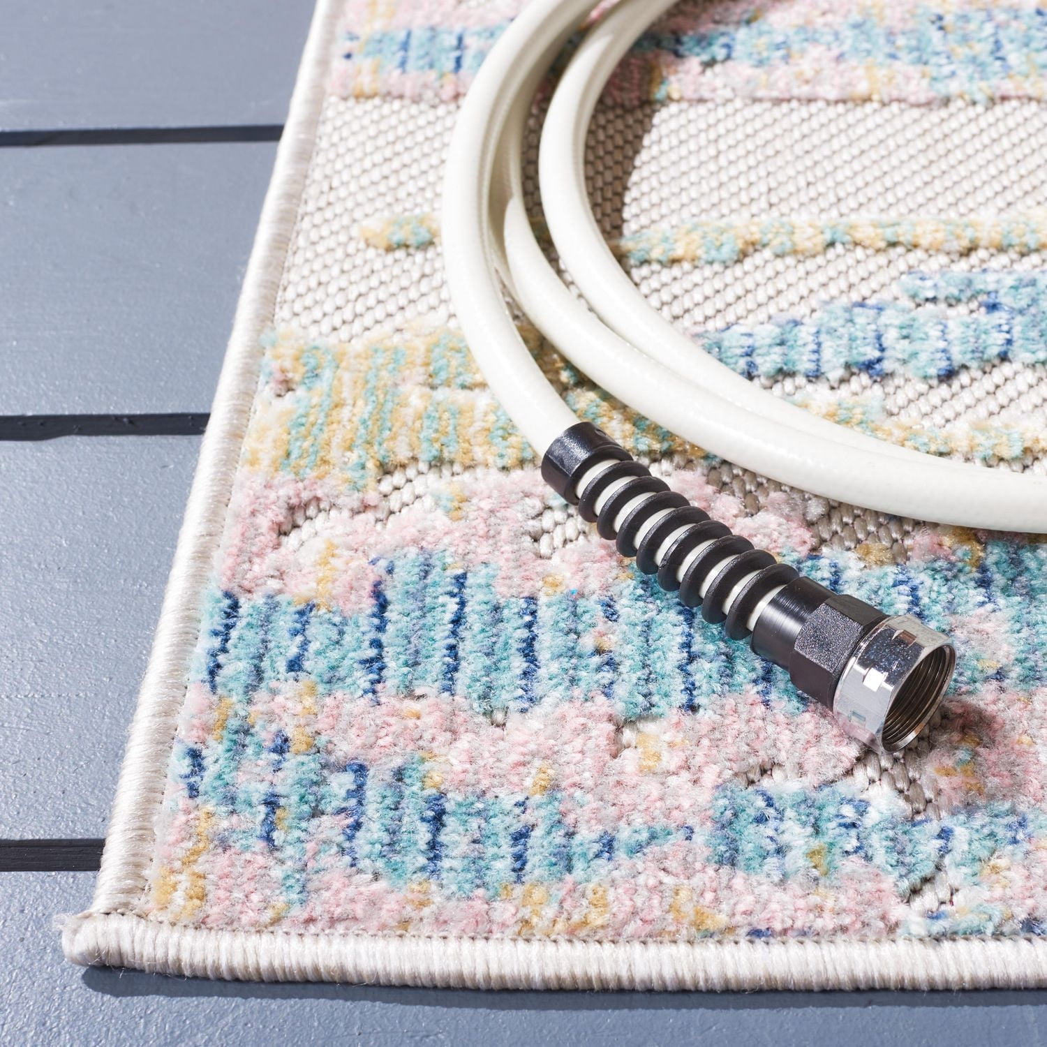 SAFAVIEH Cabana Gaila Abstract Indoor/Outdoor Area Rug