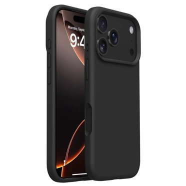 [PST] iPhone 17 Pro Max Liquid Silicone Case, Premium Slim Soft Liquid Silicone Gel Rubber Case Back Cover