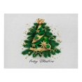 thumbnail image 2 of Oleegame 2PC Placemat Christmas Table Placemats Christmas Rustic Vintage Washable Table Mats, 2 of 5