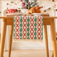 thumbnail image 1 of Christmas Boho Macrame Table Runner, Linen Woven Christmas Decorations Table Runners 72 Inches Long, Xmas Decor Indoor Outdoor Farmhouse Home Kitchen Dining Party Decor Christmas Runner, 1 of 6