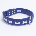 thumbnail image 2 of ROTTERDAM Os Collier pour Chien en Cuir Os à Rangée Simple, 2 of 4