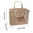 thumbnail image 2 of Summer Special Savings Office Tools!Kyusrd New Handheld Canvas Bag Multi Functional Storage Shoulder Bag Fashion Bag, 2 of 9