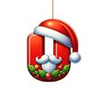 thumbnail image 2 of Birdeem Christmas Tree Decorations,26 Letters Christmas Tree Decoration Pendant Christmas Tree Ornaments Personalized Diy Christmas Ornaments Christmas Decoration Xmas Tree Hanging Decor Feature, 2 of 5