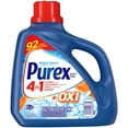 thumbnail image 1 of Purex Plus Oxi 4 in 1 Concentrated Liquid Laundry Detergent, 4.08 Litres, 92 Wash Loads, 1 of 7