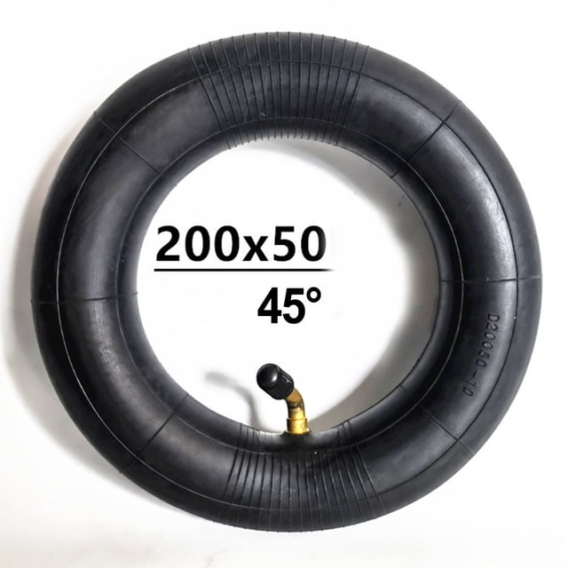 GLFILL 8 Inch Electric Scooter Motorcycle Part 200x50 Inner Tube For -Razor Scooter E100 E200 ESpark Crazy Cart Scooters Parts 45 degree