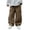 Z0312-1-Coffee, variant on MIASHUI Boys' Cargo Pants Casual Kids Joggers Girls Elastic Waist Outdoor Hiking Baggy Trousers,Army Green,11-12 Years