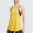 thumbnail image 2 of Chbgutlmr Workout Tops for Women U Neck Sleeveless Solid Color Racerback Athletic Gym Yoga Tops Camis, 2 of 4