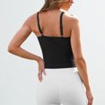 thumbnail image 4 of Chbgutlmr Womens Tank Tops Neck Sleeveless Spaghetti Strap Basic Tee Slim Fitting Cropped Tops Summer, 4 of 6