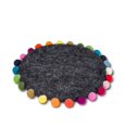 thumbnail image 1 of Set of 12 Pompom Edge Trivet, 1 of 1