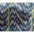 thumbnail image 4 of oneOone Tissu en Viscose Chiffon Rayé & Chevron Ikat Imprimé 1 Yard 42 Pouces de Large, 4 of 4