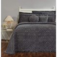thumbnail image 5 of Better Trends BSWRKIGRY Collection Anneau de Mariage Couvre-Lit Taille King, Gris, 5 of 5