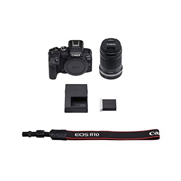 Canon EOS R10 Mirrorless Camera with 18-150mm Lens, 24.2MP APS-C