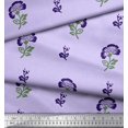 thumbnail image 3 of Soimoi Rayon Fabric Leaves & Floral Block Print Fabric by Yard 56 Inch Wide, 3 of 3
