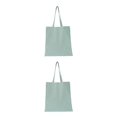 thumbnail image 1 of maskred Large Capacity Tote Bag Reliable Shopping Companion Sturdy And Durable tea green 2Set, 1 of 6