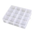 thumbnail image 2 of Lipstore Craft Storage Container Bead Organizer Box Multifunctional with Lids DIY Professional Transparent Container Jewelry Tool Case 16 Grid, 2 of 8