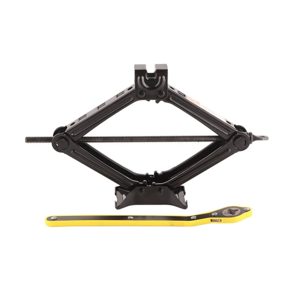 Scissor Jack 2T Load Capacity Steel Construction Portable Lifting Jack for Car Truck Van SUV