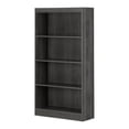 thumbnail image 2 of South Shore Axess 4-Shelf Bookcase, in Gray Oak, 2 of 8