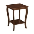 thumbnail image 2 of Convenience Concepts American Heritage Table d'Appoint Carrée en Finition Bois Espresso, 2 of 5