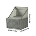 thumbnail image 3 of Dvkptbk Closet Organizer Hanging Hanging Bag Drawer Fabric Boxes Organization and Storage, 3 of 6