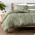 thumbnail image 1 of Bare Home Down Alternative Comforter Set - 2-Pieces - All Seasons - Twin/Twin-XL, Sage, 1 of 7