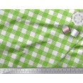 thumbnail image 2 of Soimoi Polyester Crepe Fabric Gingham Check Print Fabric by The Yard 52 Inch Wide, 2 of 3