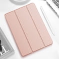 thumbnail image 1 of Tablet Case For 2020 iPad 10.2 Case iPad 8th 7th 9th Generation Cover PU Leather Tablet Cover for iPad 7 8 9 10.2 2019 2020 2021 Rose Gold iPad 10.2 8th Gen, 1 of 6