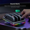 thumbnail image 4 of Game Controller Charger Dock Compatible With Nintendo Switch 2, Charging Station For Joy-Pads With RGB Lights, LED Indicators, Built-in Kickstand, 4 of 8