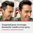 thumbnail image 4 of Just For Men Color Teinture pour Cheveux pour Hommes Easy Peign-in (Anciennement Autostop), Application Facile Sans Mélange - Brun Pâle, A-25, Lot de 3, 4 of 15