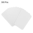 thumbnail image 3 of Unique Bargains 3.5' x 2' Blank Paper Business Cards Small Index Flash Cards Message Note Card, White 300 Pack, 3 of 5