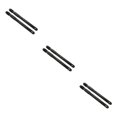 thumbnail image 1 of Decodeary Goupille d'Alignement Universelle pour Support de Roue Boulons de Guidage de Montage Pratique et Gain de Temps 2 Pcs 160mm 3Ensemble, 1 of 6