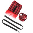 thumbnail image 2 of Harnais de Porc pour Animaux de Compagnie, Harnais de Gilet de Porc pour Animaux de Compagnie Sangle de Gilet de Porc Harnais avec Laisse Efficacité Maximisée, 2 of 8