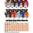 thumbnail image 2 of Innerwin Pullover Christmas Ladies Xmas Tops Work V Neck Casual Sweatshirt Navy Blue M, 2 of 2