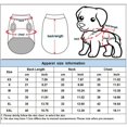 thumbnail image 2 of Pet Classic Knitwear Warm Turtleneck Sweater For Small Medium Dogs Autumn Winter Dog Braided Sweatshirt Apparel, 2 of 8