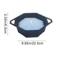 thumbnail image 3 of Bol à Maïs Soufflé Pliable en Silicone de Qualité Alimentaire avec Couvercle - Compatible Micro-Ondes, Doubles Poignées, Pliable pour le Rangement, Violet Bleu Rose Rouge Noir, 3 of 6