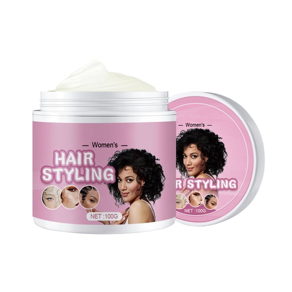 WEIWEIGG Hair Wax for Women, Control Styling Gel, Styling Wax, Non-Greasy & Non-Irritating, Smooths Frizzy Hair for Wigs & Hair 100g