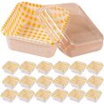 thumbnail image 3 of 50 Ensembles de Petites Boîtes à Biscuits Contenants à Biscuits Boîtes d'Emballage Compactes Porte-Biscuits, 3 of 8