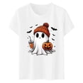 thumbnail image 3 of 2025 T-Shirt Décontracté à Imprimé pour Femmes Randonnée à Manches Longues T-Shirt à Manches Courtes Confortable Col Roulé pour Femmes Hauts à Manches Longues & Stylé, 3 of 3