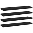 thumbnail image 1 of vidaXL Bookshelf Boards 4 pcs Black 40x10x1.5 cm Engineered Wood, 1 of 4