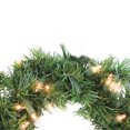 thumbnail image 3 of Allstate Pre-Lit Artificial Deluxe Windsor Pine Christmas Wreath - 10" - Clear Lights, 3 of 4