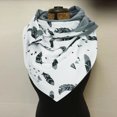 thumbnail image 1 of TIMIFIS Tuques pour Femmes Mode Femmes Impression Unie Bouton Doux Châle Décontracté Chaud Foulards Châles -, 1 of 3