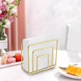 thumbnail image 3 of Napkin Holder For Table, Modern Iron Napkin Dispenser With Vertical Design For Kitchen Dining Tables And Countertops, Indoor Outdoor Use, 3 of 7