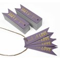 thumbnail image 3 of Inkdotpot Made With Love Text Bottle Tag Real Gold Foil Favor Hang Tags Pack Of 100, 3 of 6
