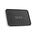 thumbnail image 1 of 12 Inch High Pressure Top Spray Rain Shower Head Larger Flow Rainfall Shower Heads Rainfall Showerhead-Silver, 1 of 7