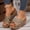 Khaki, variant on Gspmoly Slides for Woman, Women’S Casual Round-Toe Sandals with Non-Slip Sole, Breathable Lining & 6.5Cm Heel - Comfy Beach Shoes for Daily Wear, Indoor & Outdoor, Sizes 36-43, 1 Pair Womens Slippers