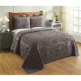 thumbnail image 1 of Better Trends BSTRKICO Trevor Modern Medallion Bedspread Set, Cocoa - King Size, 1 of 3