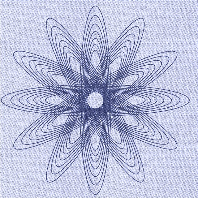 Ahgly Company Machine Washable Indoor Square Transitional Lavender Blue Area Rugs, 8' Square