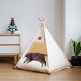 thumbnail image 2 of Dog Tent Bed The Tent Wastable Tent Is Equipped with Dog Hole and Folding Pet Tent Furniture Dog Tents for Small Dogs, 2 of 5