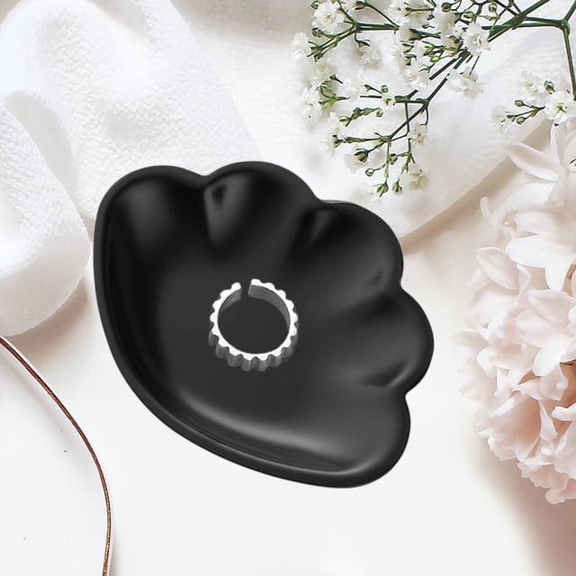 RXIRUCGD Jewelry Tray For Girls Small Bedroom Cosmetic Storage Tray Home Metal Tray