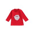 thumbnail image 1 of FOCUSNORM T-shirt de Noël pour Bébés Garçons Filles, Motif Santa Claus Col Rond Manches Longues, 1 of 8