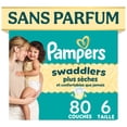 thumbnail image 2 of Couches Pampers Swaddlers, taille 6, 80 unités, 2 of 29